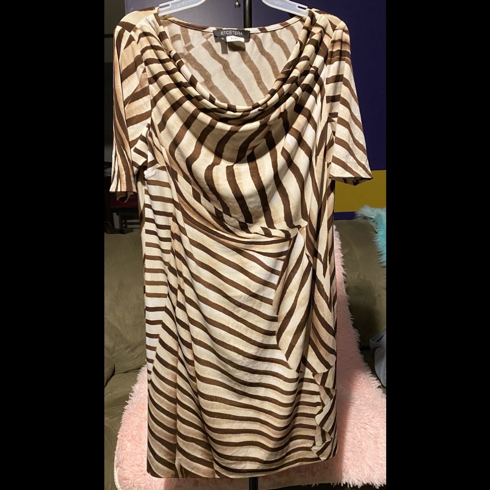 Etcetera knitting dress